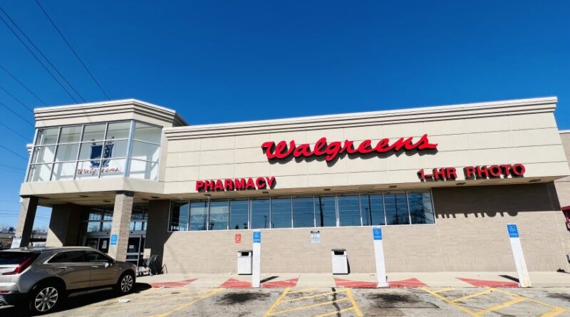 Exterior image of a Walgreens store